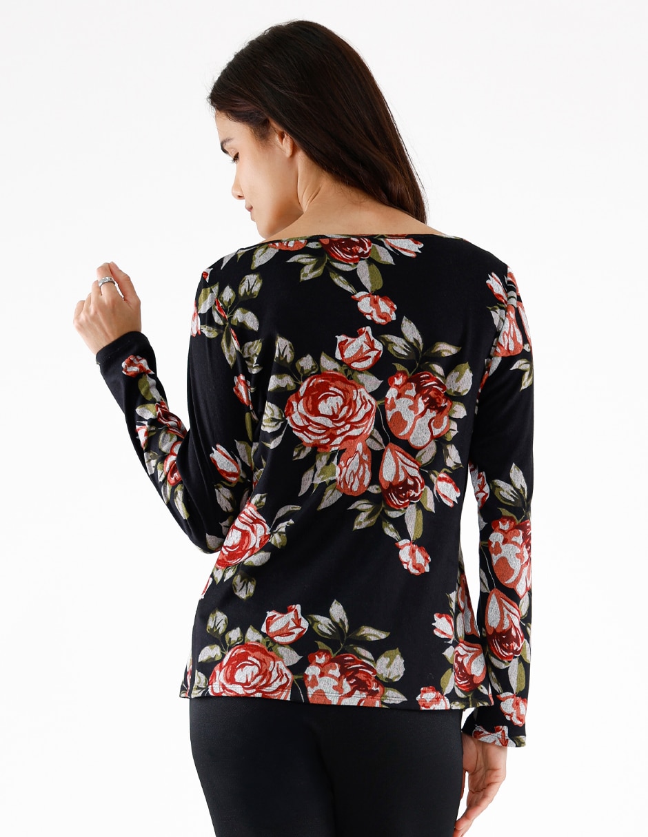 Blusa manga larga para mujer 2