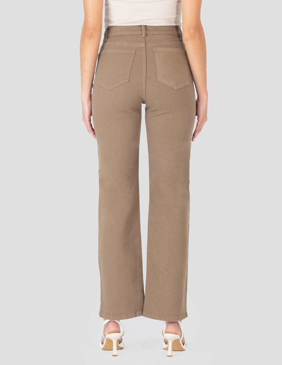 Jeans straight para mujer 2