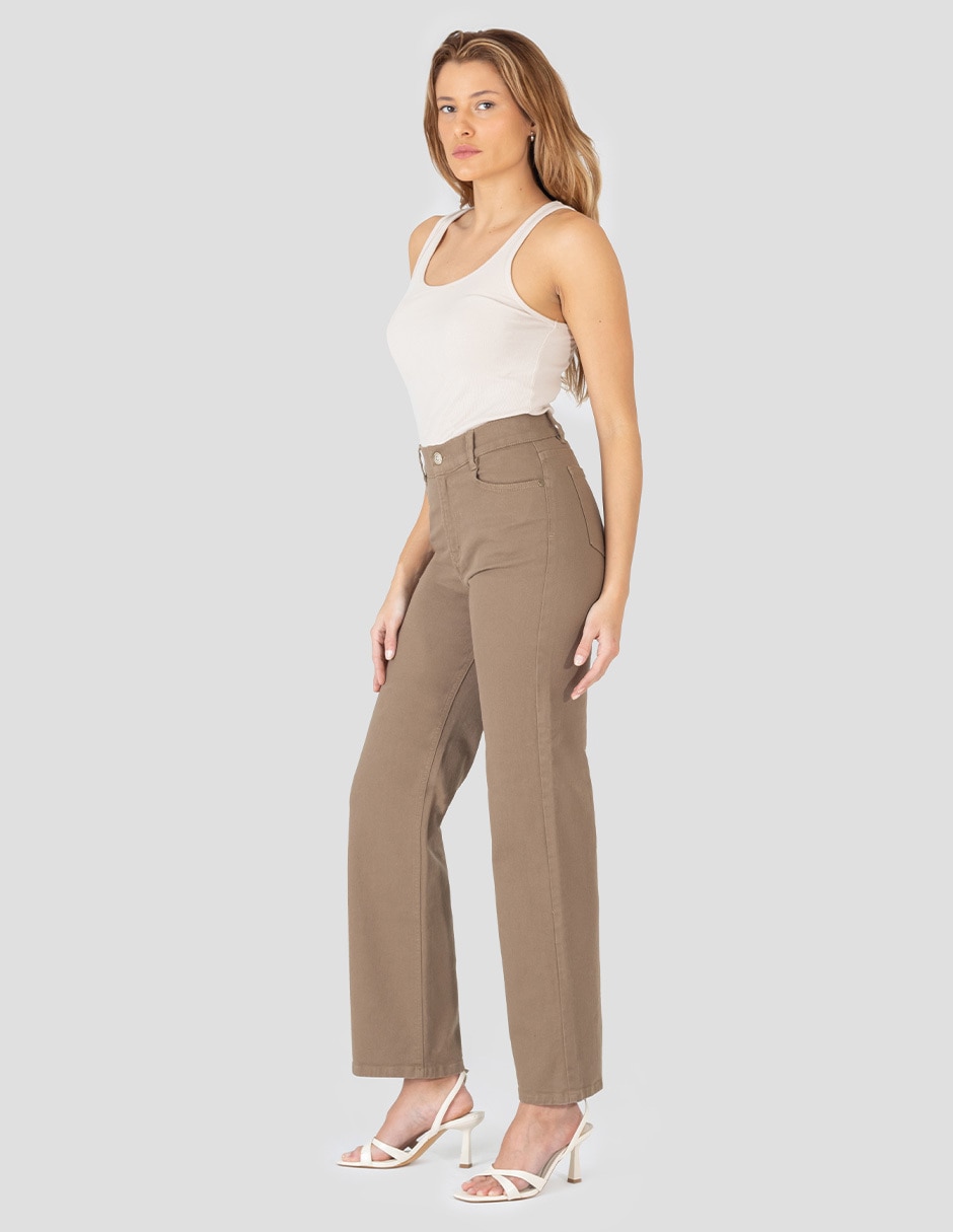 Jeans straight para mujer 3