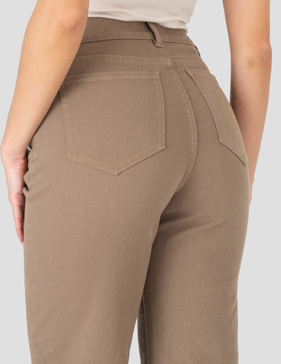 Jeans straight para mujer 4
