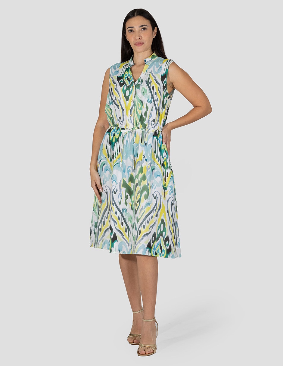 Vestido a la rodilla casual para mujer Vestido a la rodilla casual para mujer