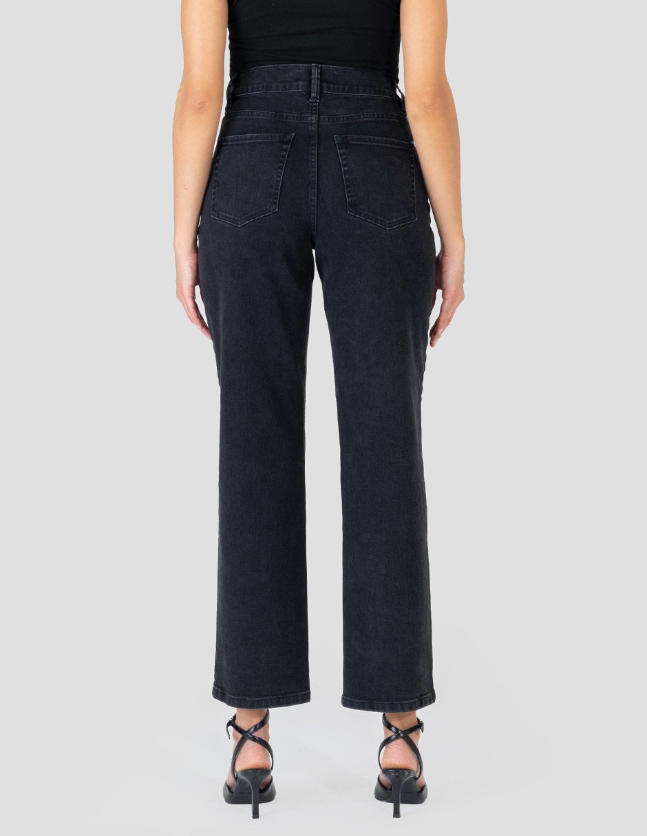 Jeans straight para mujer 2