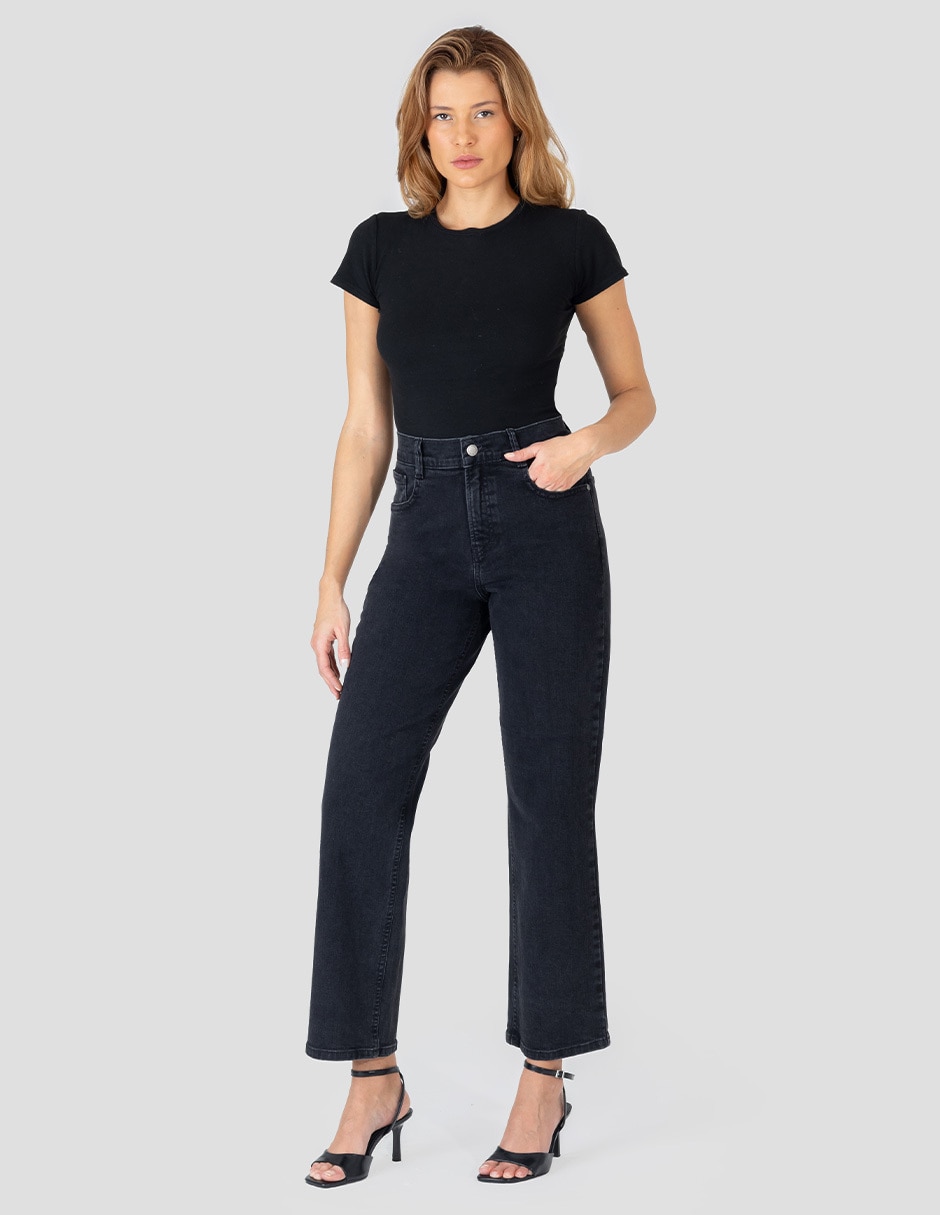 Jeans straight para mujer 3