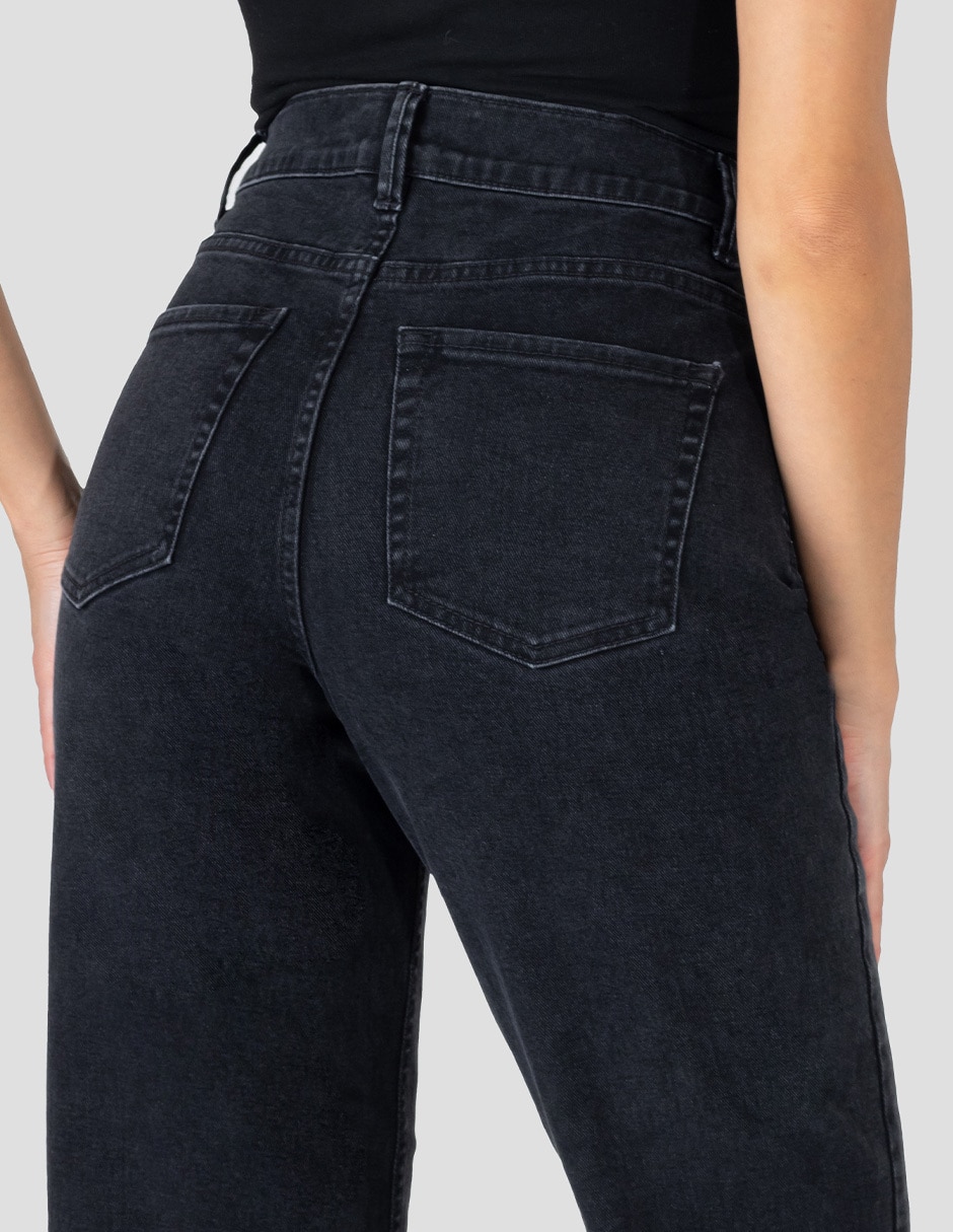 Jeans straight para mujer 4