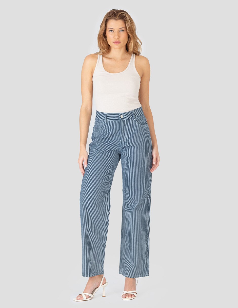 Jeans straight para mujer 3