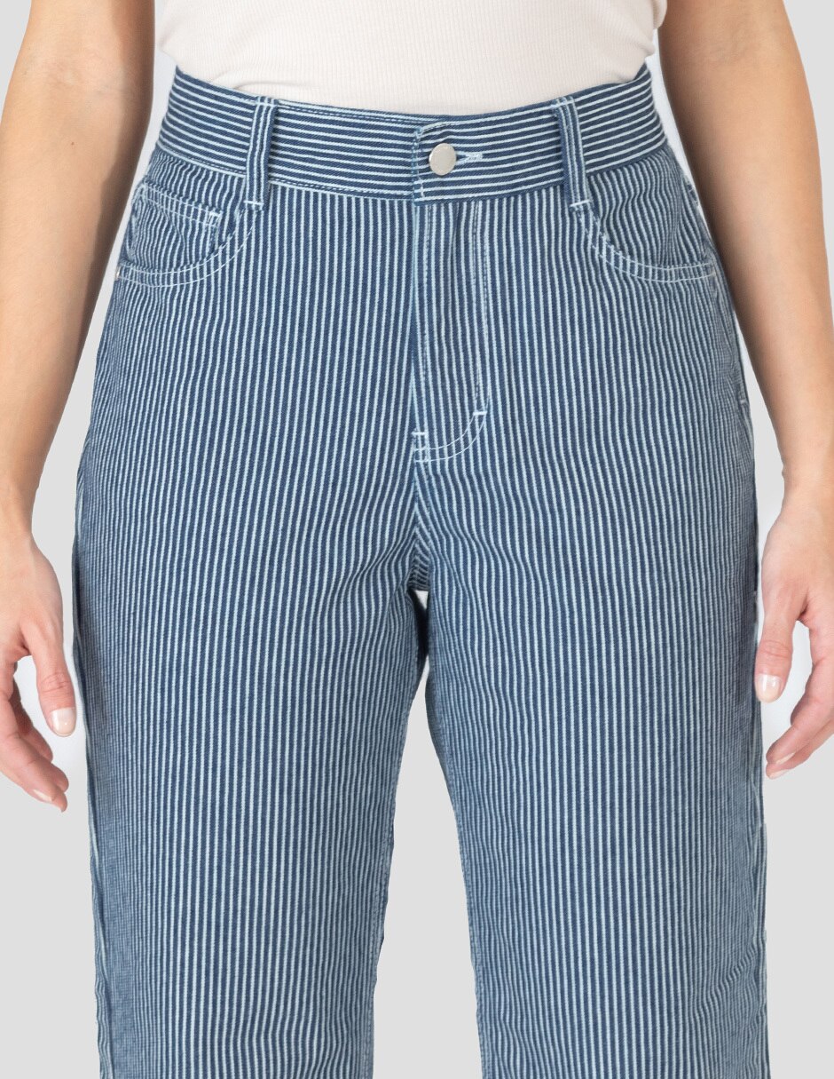 Jeans straight para mujer 5
