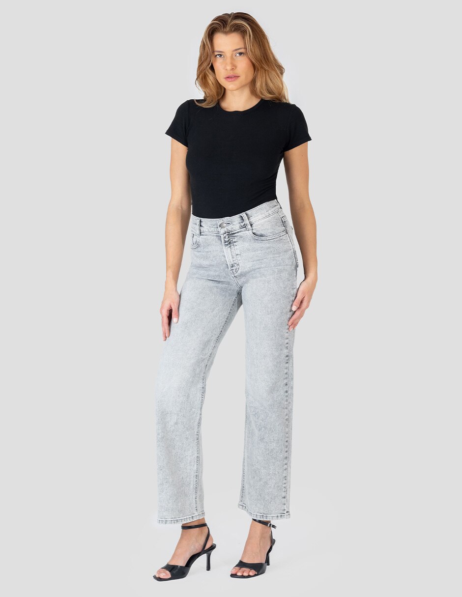 Jeans straight para mujer 3