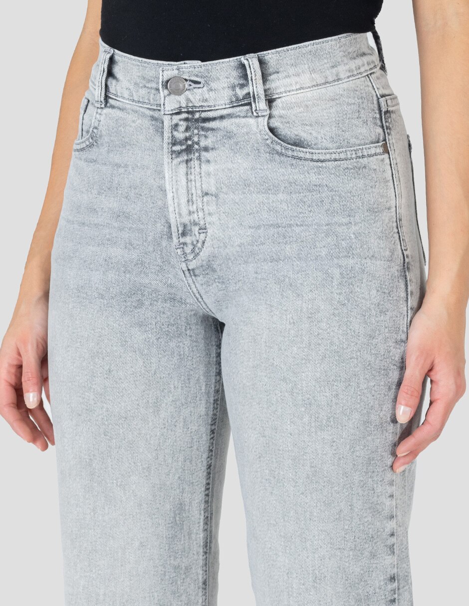 Jeans straight para mujer 5