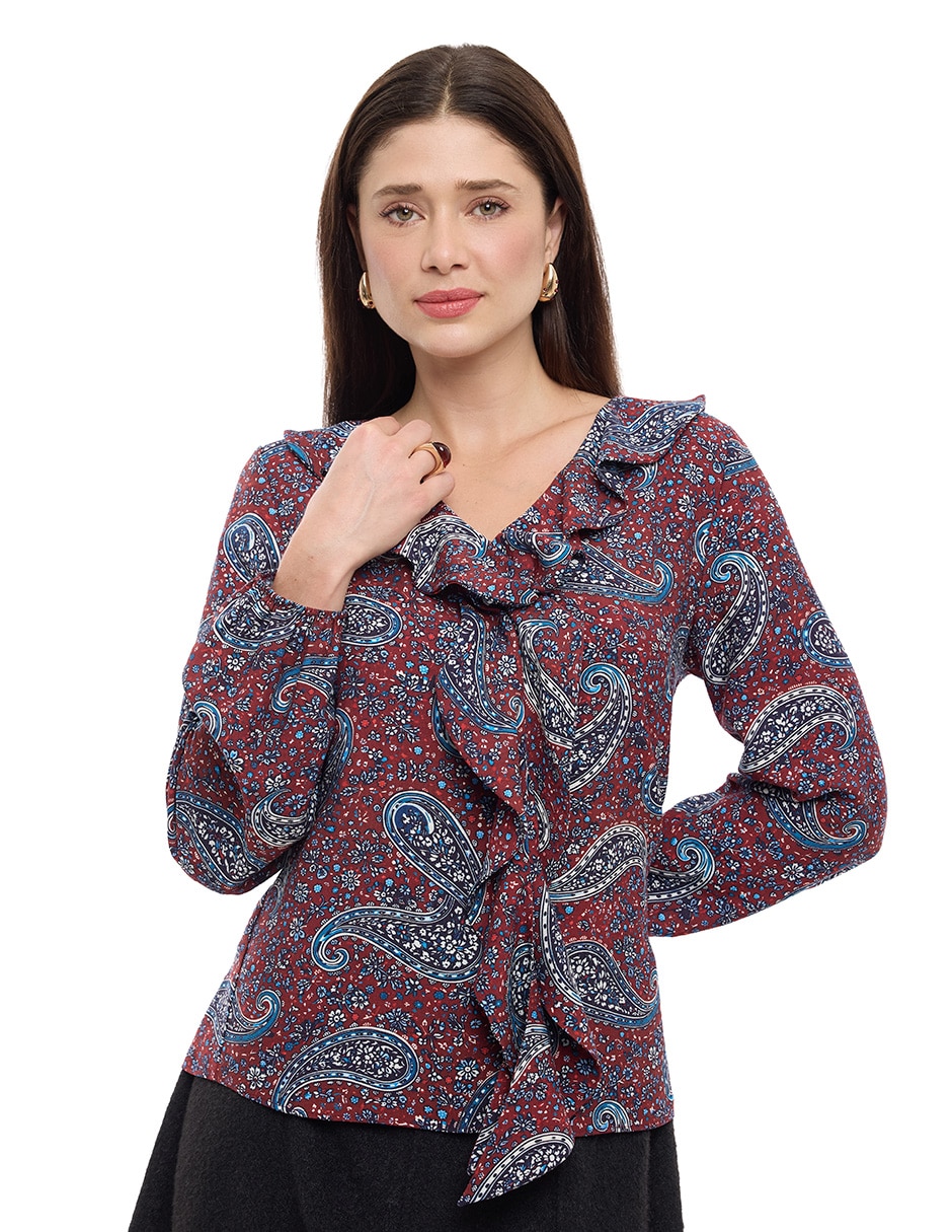 Blusa manga larga para mujer Blusa manga larga para mujer