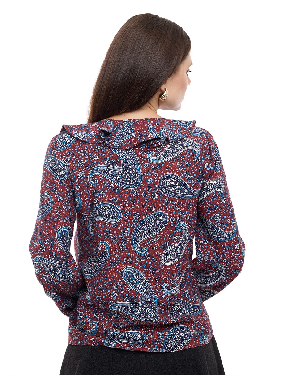 Blusa manga larga para mujer 2