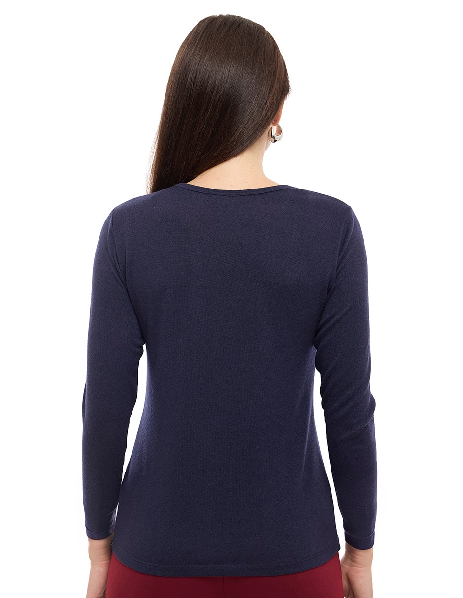 Blusa manga 3/4 para mujer 2