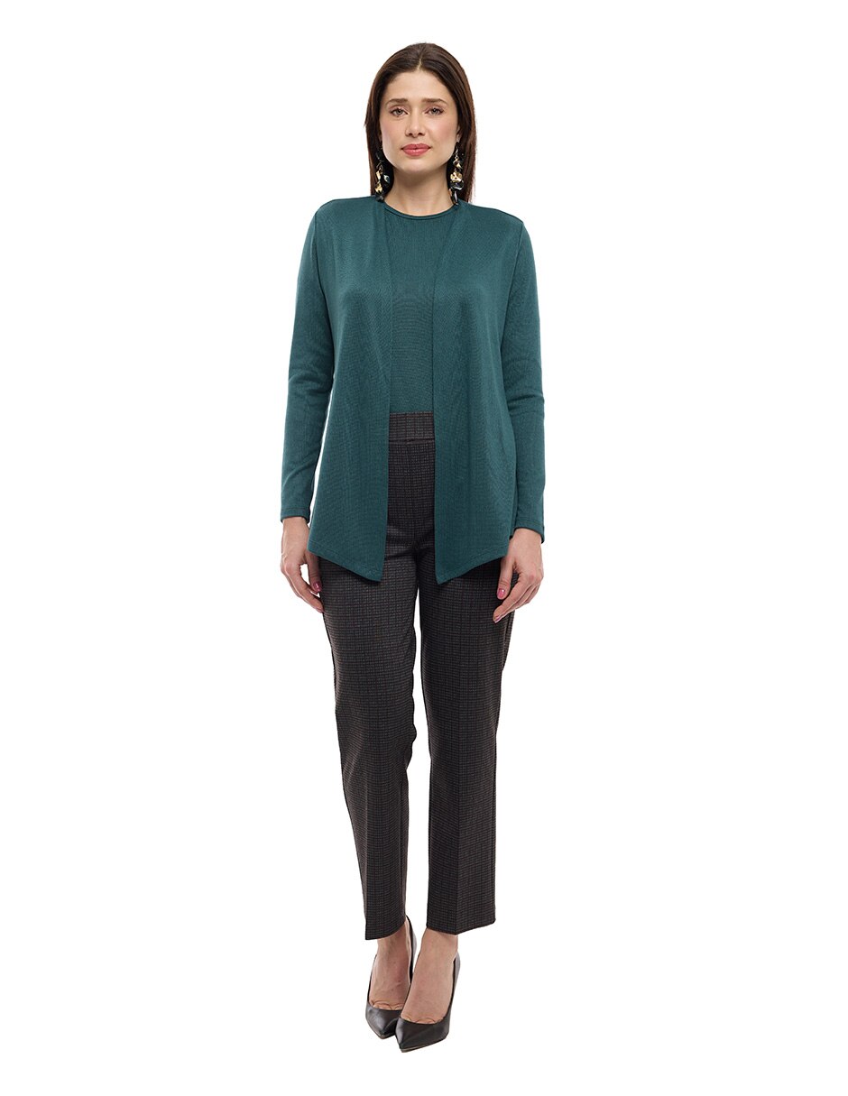 Suéter cuello abierto para mujer 3