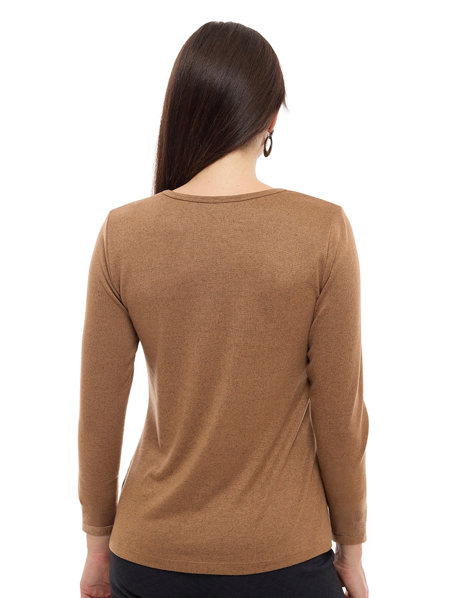 Blusa manga larga para mujer 2
