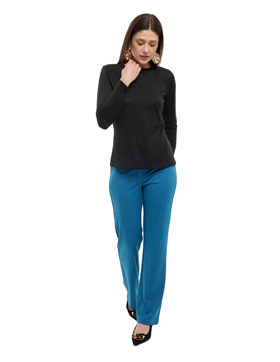 Blusa manga larga para mujer 3