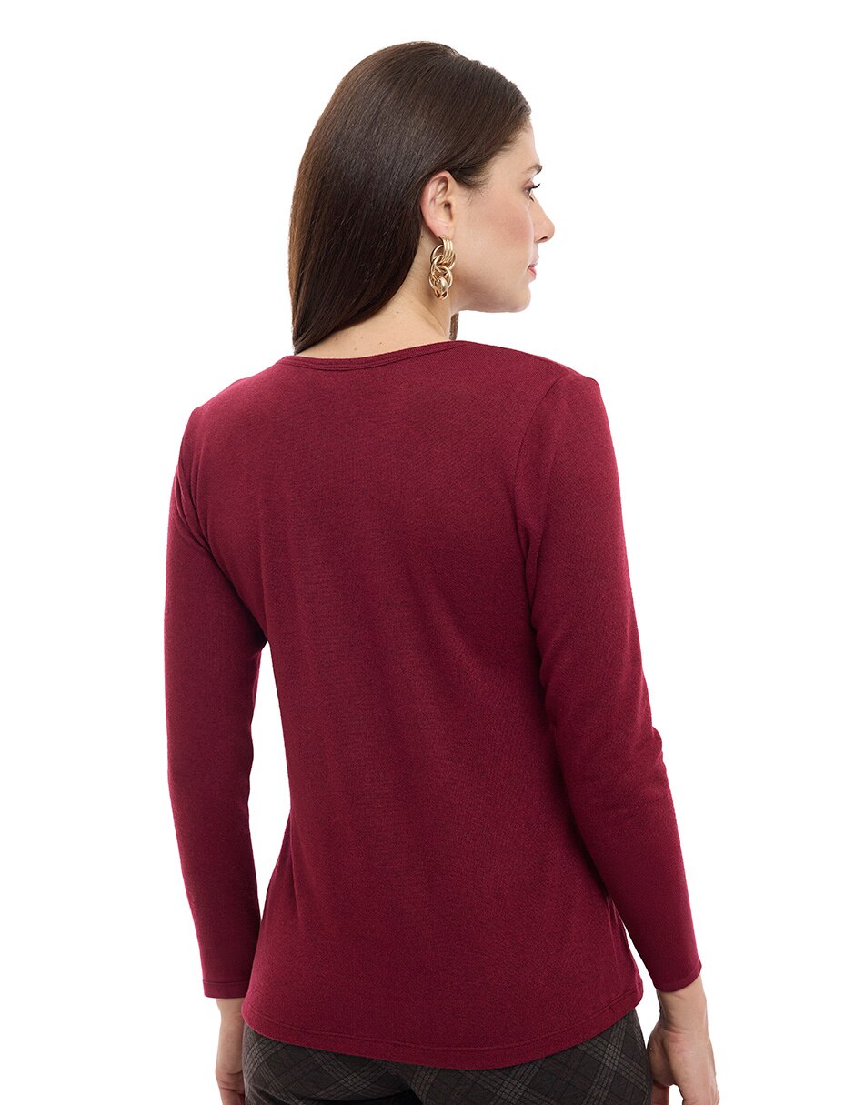 Blusa manga larga para mujer 2
