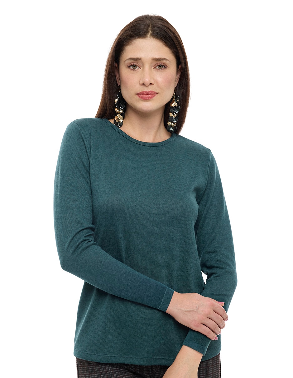 Blusa manga larga para mujer Blusa manga larga para mujer