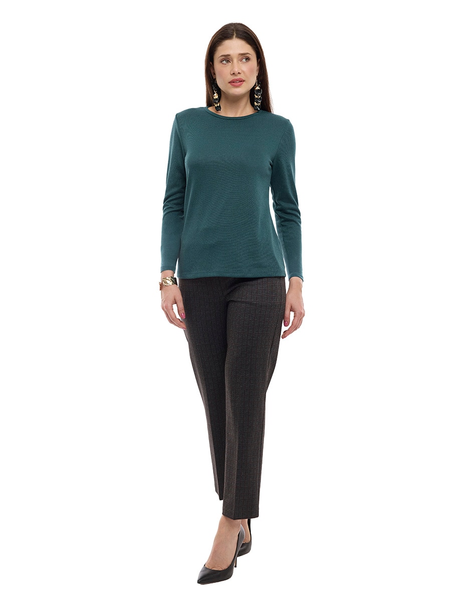 Blusa manga larga para mujer 3