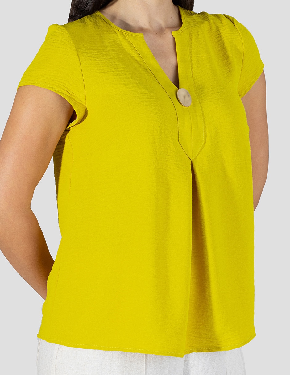 Blusa manga corta para mujer 3